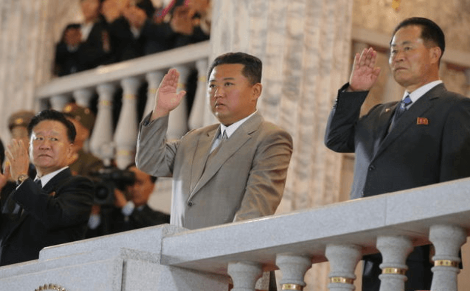 thinner, more energetic kim jong un appears at north korea parade