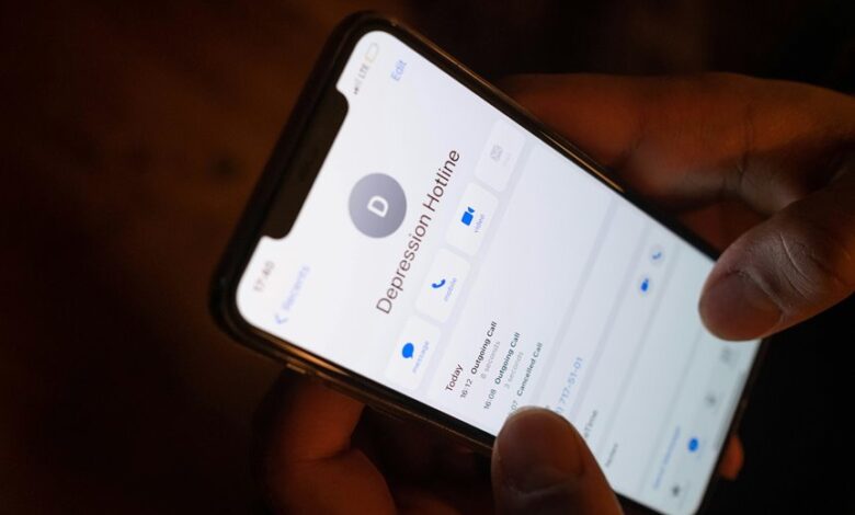 contact support via hotline