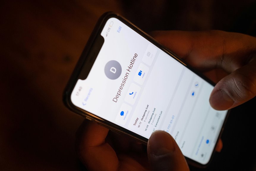 contact support via hotline