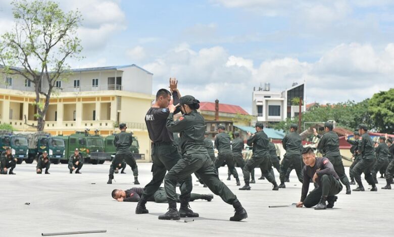 construction training in progress