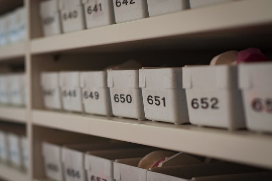 operational data tracking archive numbers