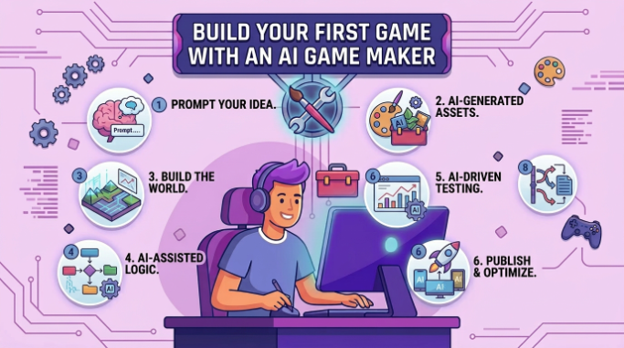 Build Your First Game With an AI Game Maker